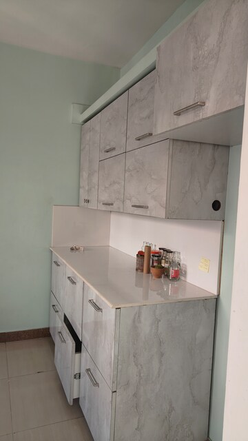 Kitchen in 3 BHK Apartment at Magarpatta Jasminium, Hadapsar – for Sale