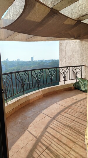 Balcony in 3 BHK Apartment at Magarpatta Jasminium, Hadapsar – for Sale