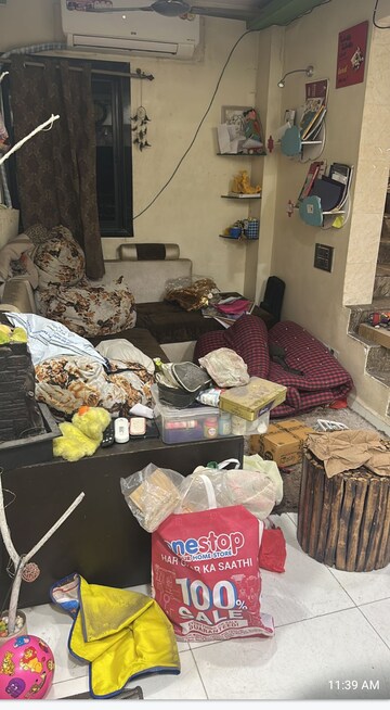 Living Room in 1.5 BHK Apartment at Shreya CHS, Nerul Sector 27 – for Rent