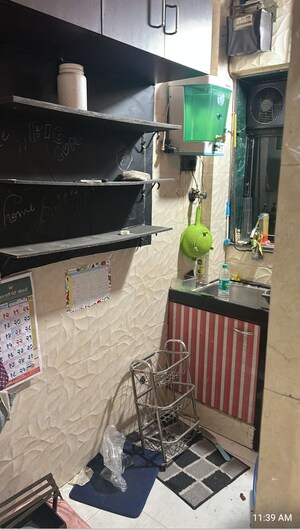 Kitchen in 1.5 BHK Apartment at Shreya CHS, Nerul Sector 27 – for Rent