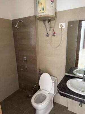 Attached Bathroom in 3 BHK Apartment at Sector 4 Greater Noida – for Sale