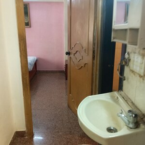 Bathroom in 1 BHK Apartment at Akshardham Apartment, Malad West – for Rent