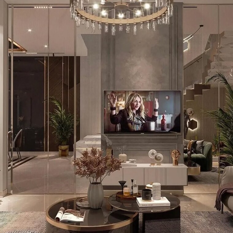 Living Room, omaxe-gurgaon-mall 6+ Bedroom 1024 Sq.Ft. Villa In Sector 49 Gurgaon 9546286