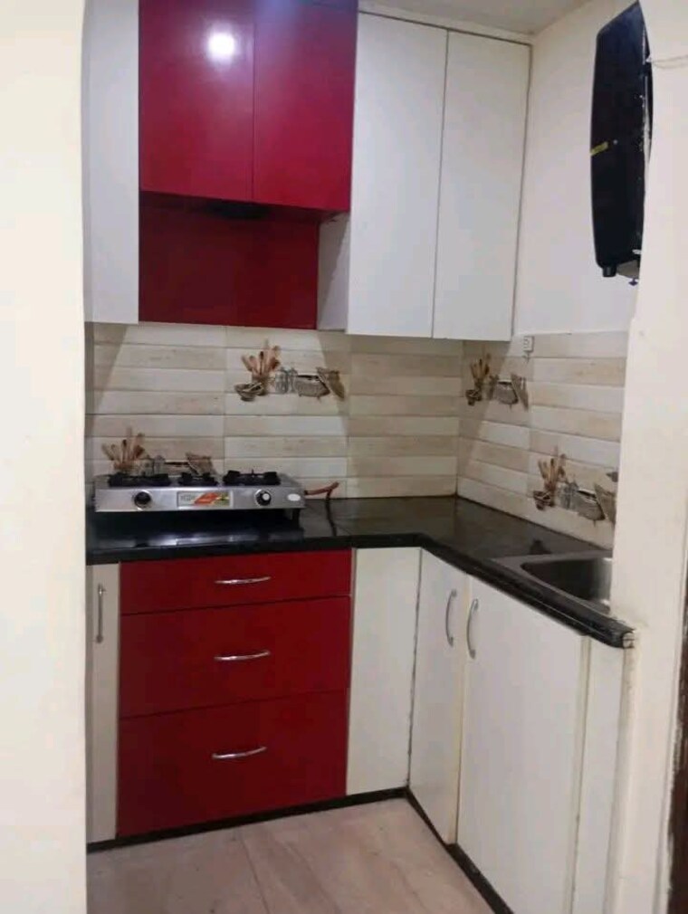 Kitchen, chattarpur 1 Bedroom 450 Sq.Ft. Builder Floor In Chattarpur Delhi 9546365