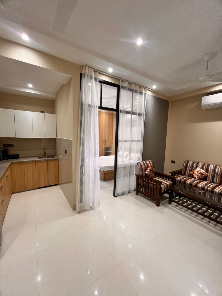 Living Room, sector 42 1 Bedroom 700 Sq.Ft. Builder Floor In Sector 42 Gurgaon 9546477