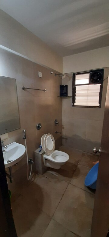 Bathroom in 2 BHK Apartment at Om Tropica, Ravet – for Rent