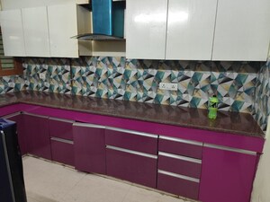 Kitchen in 3 BHK Builder Floor at Tulip Leaf, Sector 69 – for Rent