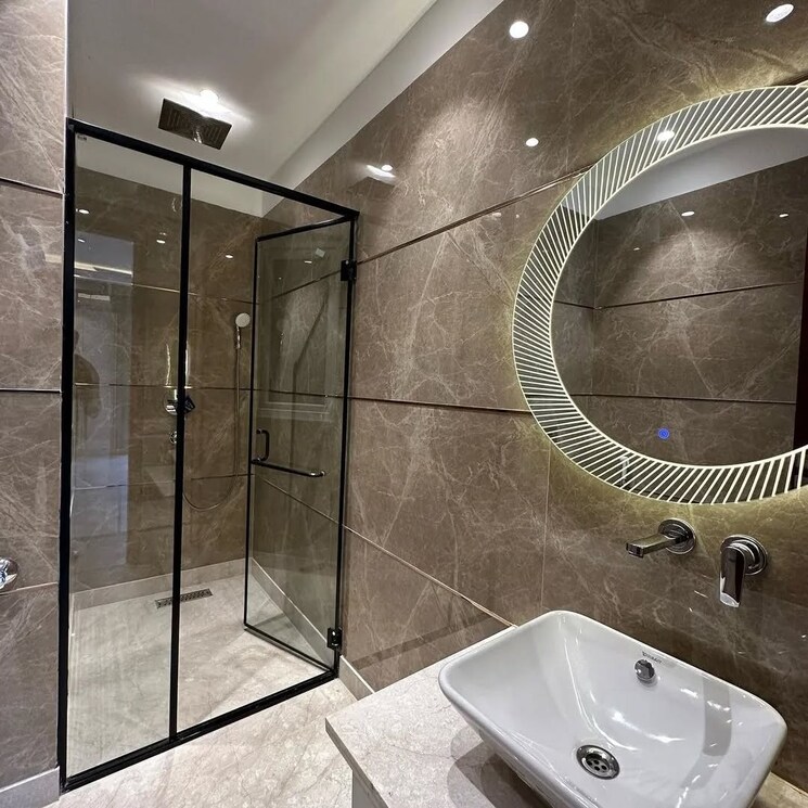 Bathroom, mahindra-aura 3 Bedroom 250 Sq.Yd. Builder Floor In Sector 110a Gurgaon 9546625