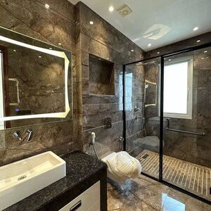 Living Room in 3 BHK Builder Floor at Mahindra Aura, Sector 110a – for Sale