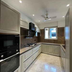 Kitchen in 3 BHK Builder Floor at Mahindra Aura, Sector 110a – for Sale