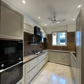 Kitchen in 3 BHK Builder Floor at Mahindra Aura, Sector 110a – for Sale