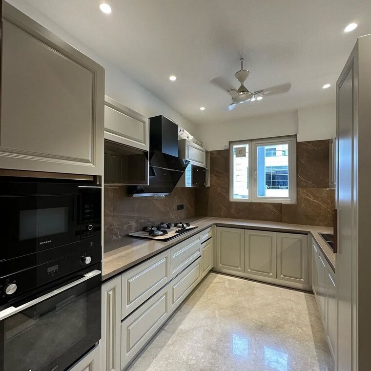 Kitchen, mahindra-aura 3 Bedroom 250 Sq.Yd. Builder Floor In Sector 110a Gurgaon 9546625