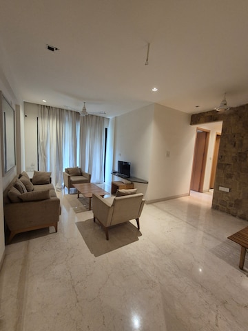 Staircase in 3 BHK Apartment at Progressive Grande, Ulwe Sector 8 – for Rent