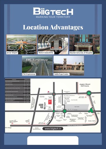 Floor Plan in  Shop at Prasandi Biigtech, Knowledge Park 3 Greater Noida – for Sale