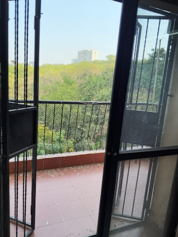 Balcony in 2 BHK Apartment at Bramha Majestic, Kondhwa – for Rent