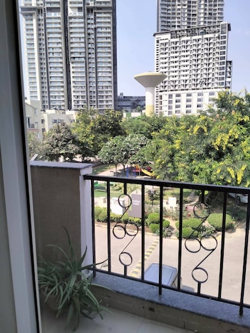 Balcony in 3 BHK Apartment at Emaar MGF Emerald Hills, Sector 65 – for Rent