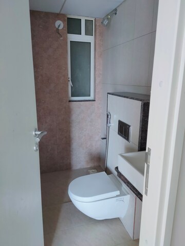 Bathroom in 2 BHK Apartment at Godrej Green Vistas, Mahalunge – for Rent
