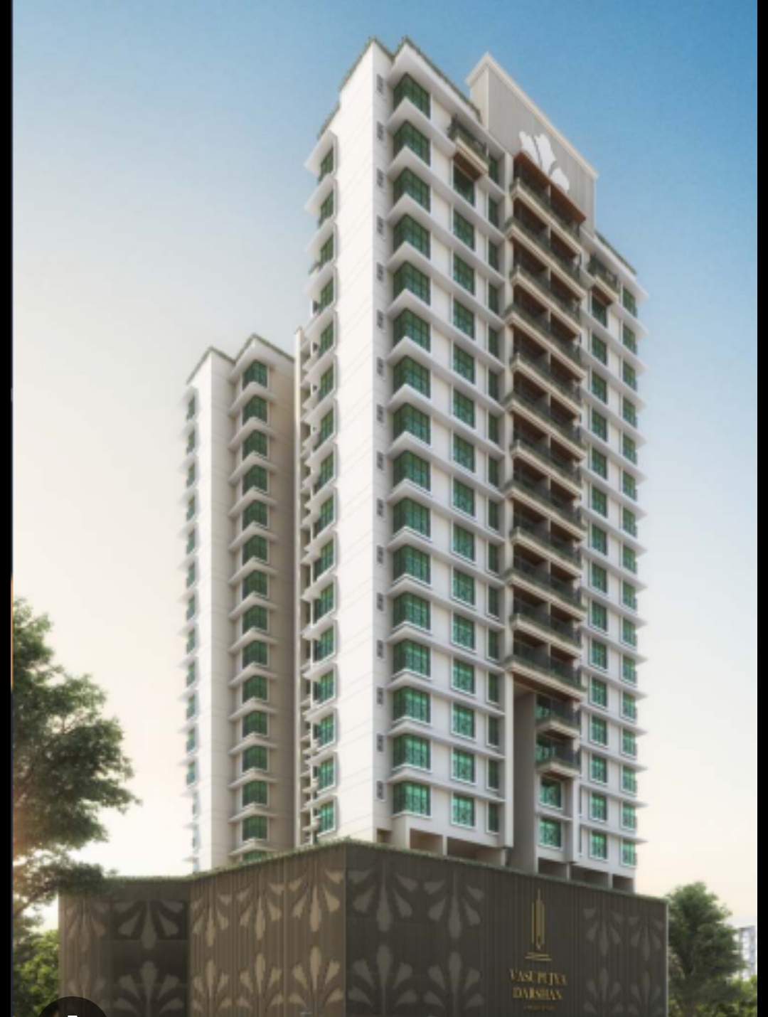 3 BHK Apartment For Sale in Chandrakosha Vasupujya Darshan