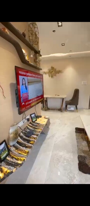 Living Room in 1 BHK Apartment at Regency Anantam, Dombivli East – for Rent