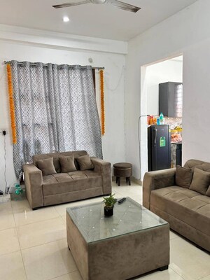 Living Room in 3 BHK Builder Floor at Saket – for Rent