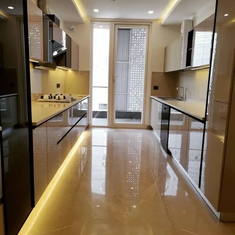 Kitchen, bhim-garh-kheri 5 Bedroom 400 Sq.Ft. Builder Floor In Sector 3 Gurgaon 9546972
