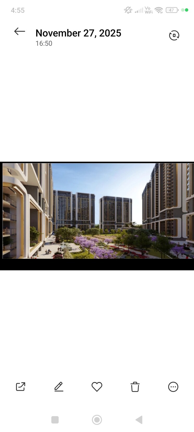 Exterior View, smart-world-one-dxp 3 Bedroom 1806 Sq.Ft. Apartment In Sector 113 Gurgaon 9546977