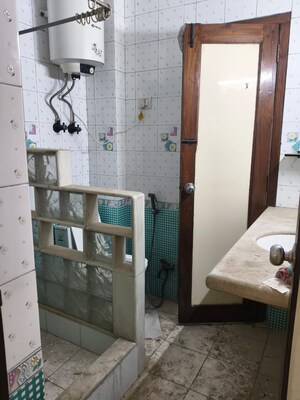 Kitchen in 3 BHK Apartment at New Ashok Nagar – for Rent