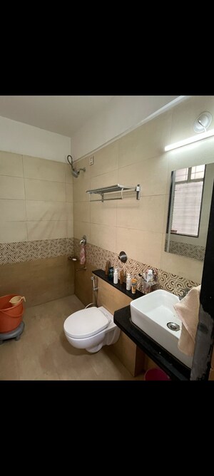 Bathroom in 2 BHK Apartment at Welworth Bluescapes, Anand Nagar – for Rent