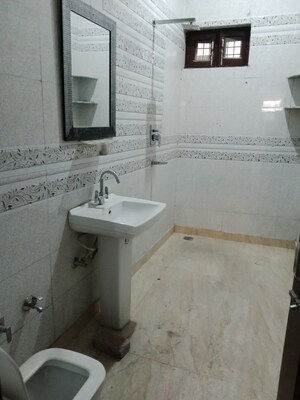 Bathroom in 2 BHK Builder Floor at Sector 13 – for Rent