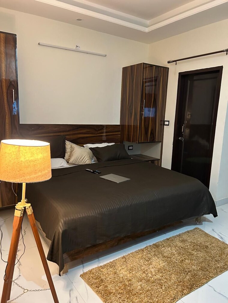 Bedroom, sector 24 1 RK 297 Sq.Ft. Builder Floor In Sector 24 Gurgaon 9547197