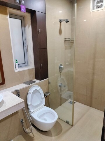 Bathroom in 3 BHK Apartment at Oberoi Exquisite Goregaon, Goregaon East – for Rent