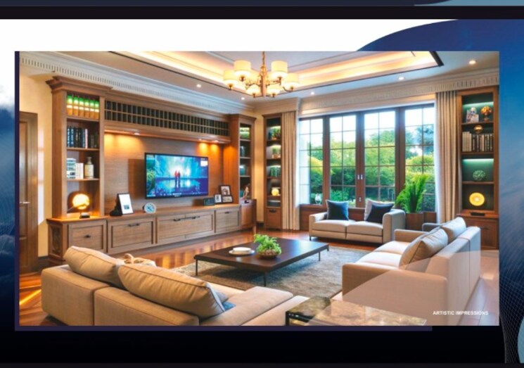 Living Room, zee-sadguru 4 Bedroom 1705 Sq.Ft. Apartment In Vile Parle East Mumbai 9547302