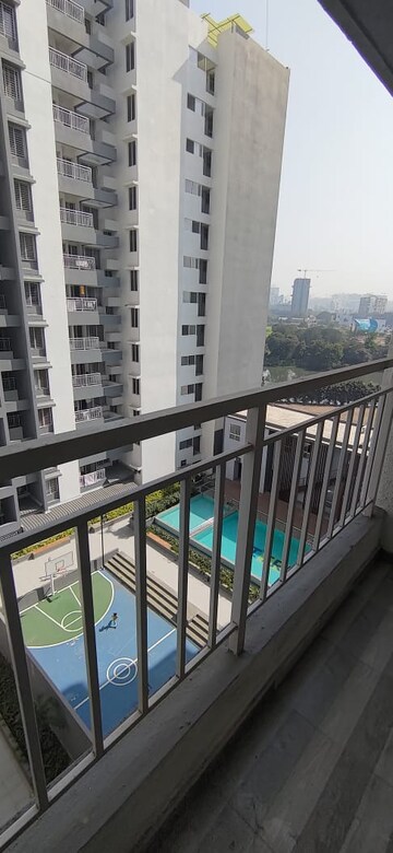 Balcony in 2 BHK Apartment at Saheel Itrend Waterfront, Ravet – for Rent