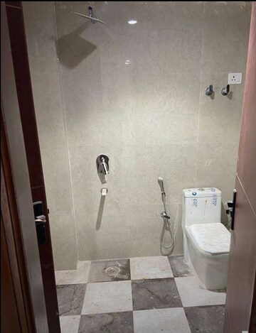 Bathroom in 3 BHK Apartment at Gadaipur – for Rent