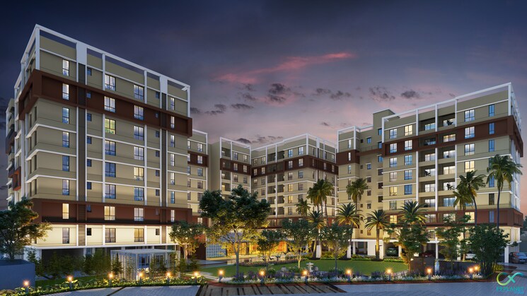 Exterior View, matigara 2 Bedroom 1196 Sq.Ft. Apartment In Matigara Siliguri 9547468