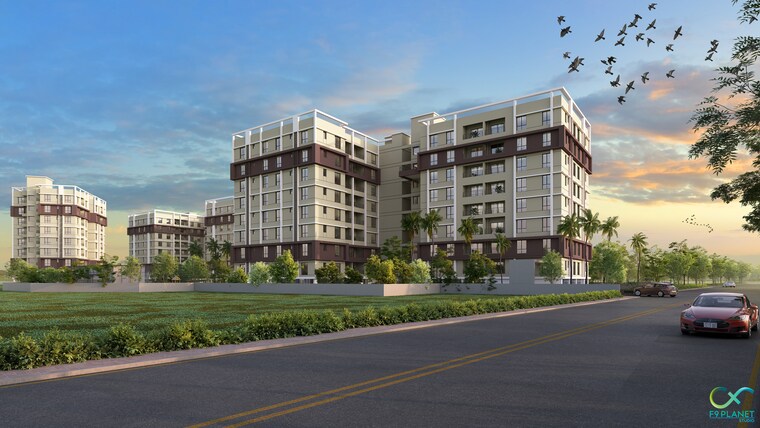 Exterior View, matigara 2 Bedroom 1196 Sq.Ft. Apartment In Matigara Siliguri 9547468