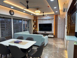 Living Room in 3 BHK Apartment at Bhandari 43 Privet Drive, Balewadi – for Sale