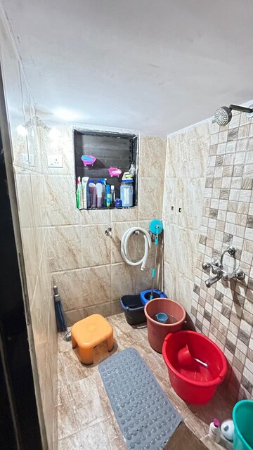 Bathroom in 1 BHK Apartment at Anuja CHS Dombivli East, Dombivli East – for Sale