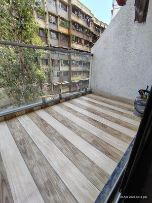 Balcony in 1 BHK Apartment at Kavya I C Colony, Ghodbunder Road – for Sale