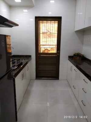 Kitchen in 1 BHK Apartment at Dev Puja, Thane West – for Rent