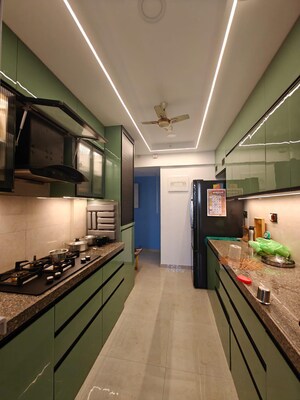 Kitchen in 2 BHK Apartment at Piramal Vaikunth Vyan, Balkum Pada – for Sale