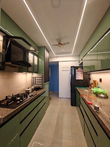 Kitchen in 2 BHK Apartment at Piramal Vaikunth Vyan, Balkum Pada – for Sale