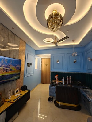 Living Room in 2 BHK Apartment at Piramal Vaikunth Vyan, Balkum Pada – for Sale