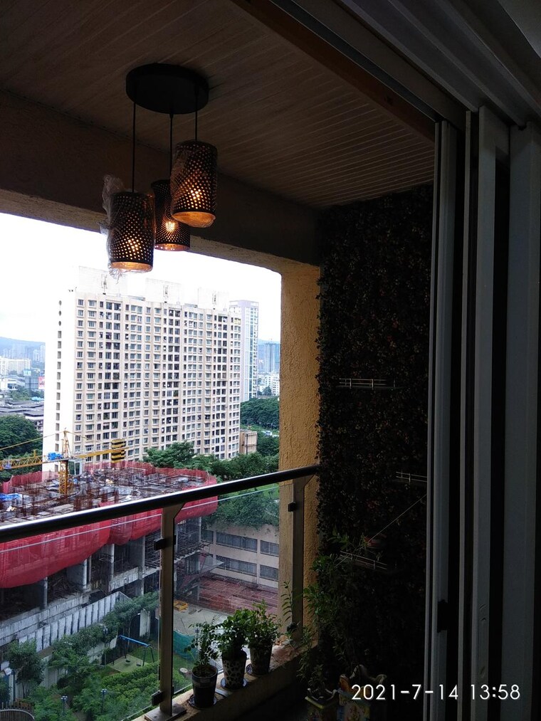 Balcony, kyraa-park 1.5 Bedroom 575 Sq.Ft. Apartment In Balkum Pada Thane 9547657