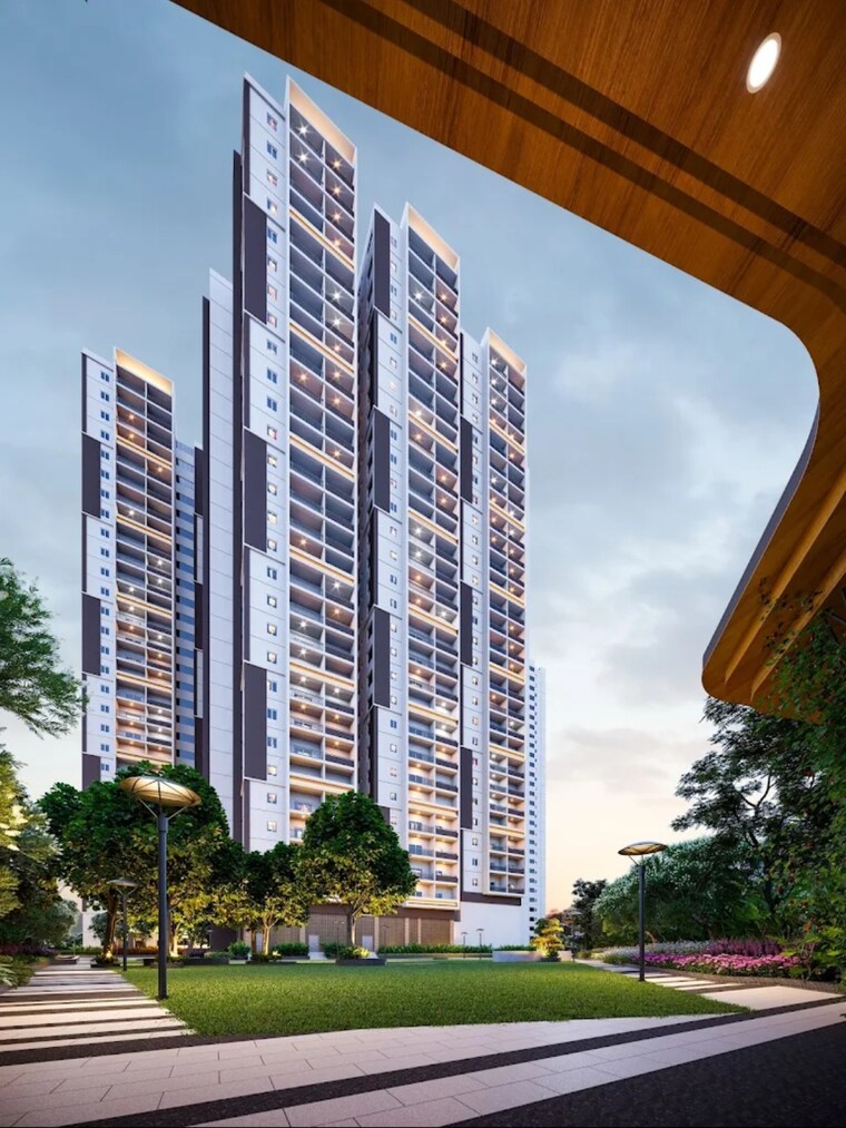 Exterior View, hallmark-treasor 4 Bedroom 5080 Sq.Ft. Apartment In Narsingi Hyderabad 9547724