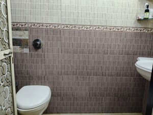 Bathroom in 2 BHK Apartment at Eden Woods complex, Manpada – for Sale