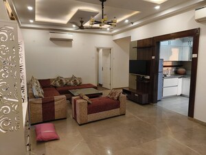 Living Room in 3 BHK Apartment at Mapsko Mount Ville, Sector 79 – for Rent