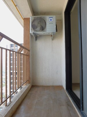 Balcony in 2 BHK Apartment at MICL Aaradhya Parkwood, Mira Road – for Rent