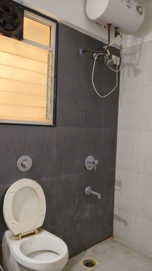 Bathroom in 2 BHK Apartment at Park Express, Baner – for Rent