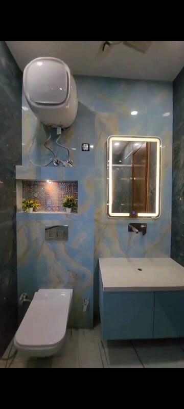 Bathroom in 4 BHK Builder Floor at Naraina Industrial Area Phase 1 – for Sale